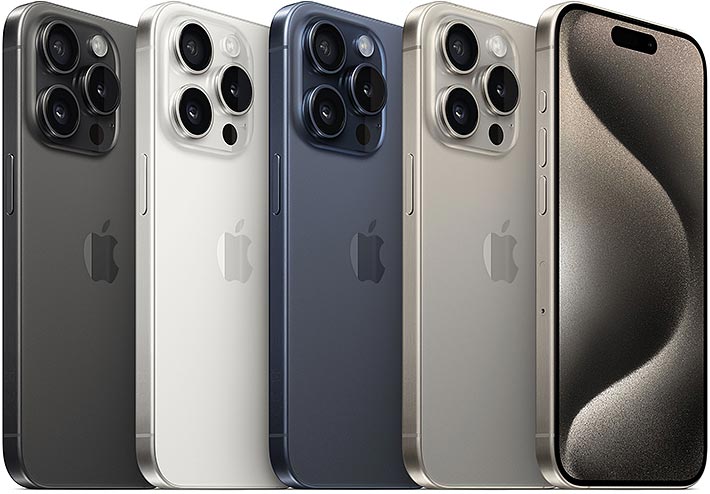 Apple iPhone 15 Pro - Vue 3
